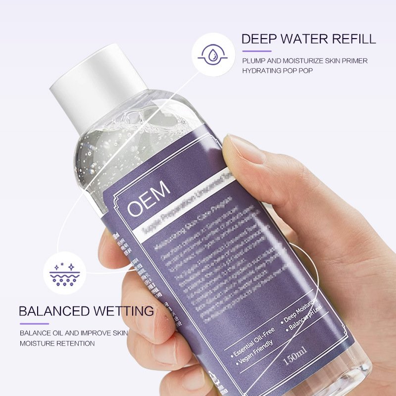 NIULOO Moisture-Preserving Toner 150ml | OEM/ODM Private Label Hydrating Facial Toner with Hyaluronic Acid & Aloe Extract | Wholesale Skincare Manufacturer - Image 2