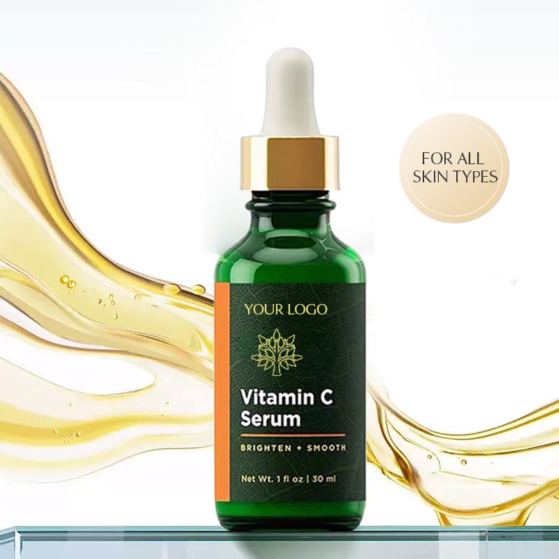 NIULOO Vitamin C Serum 30ml | OEM/ODM Private Label Brightening & Hydrating Facial Serum with Niacinamide & Hyaluronic Acid | Skincare Manufacturer Wholesale - Image 2