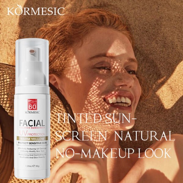 KORMESIC Face Tinted Sunscreen Refreshing Non-Greasy Manufacturer Wholesale Private Label - Image 2