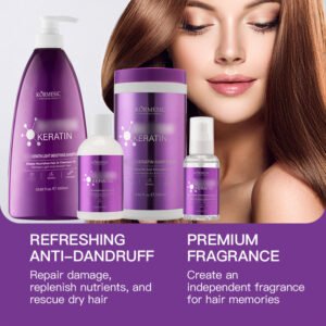 KORMESIC Keratin High Volume Shampoo Conditioner Hair Mask Series Products Manufacturer Wholesale Private Label