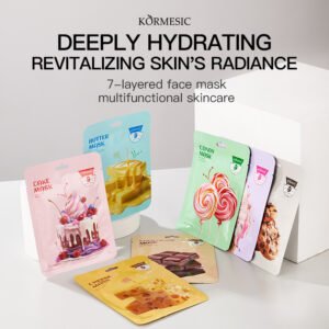 KORMESIC Candy Chocolate Facial Mask Manufacturer Wholesale OEM Private Label