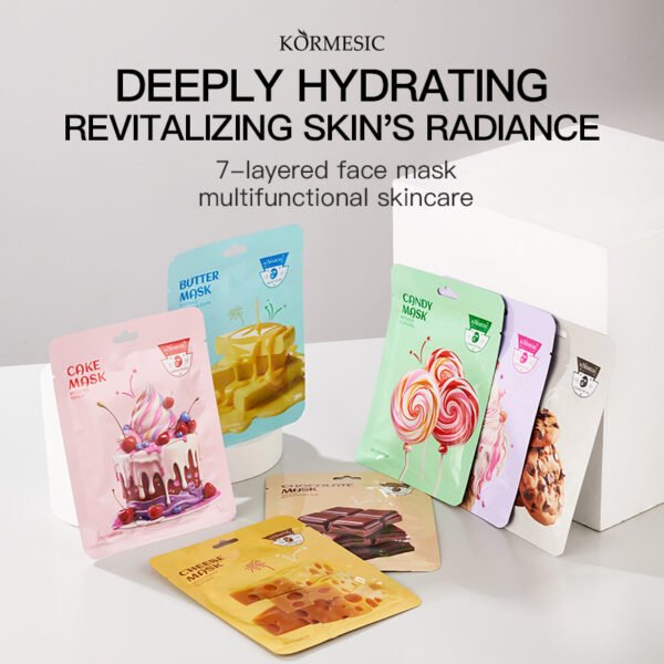 KORMESIC Candy Chocolate Facial Mask Manufacturer Wholesale OEM Private Label