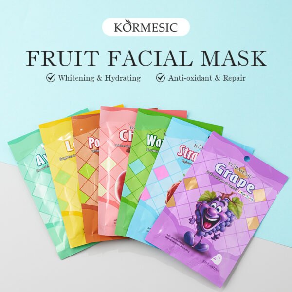 KORMESIC Fruit Sheet Mask Series Manufacturer Wholesale OEM Private Label - Image 2