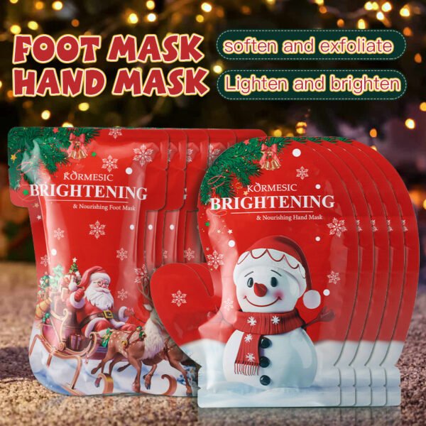 KORMESIC Christmas Hydrating Hand and Foot Mask Series Products Manufacturer Wholesale Private Label