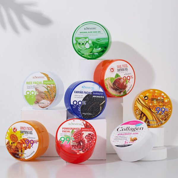 KORMESIC Aloe Vera Gel 300g Series Hydrating Moisturizing Manufacturer Wholesale OEM Private Label - Image 2