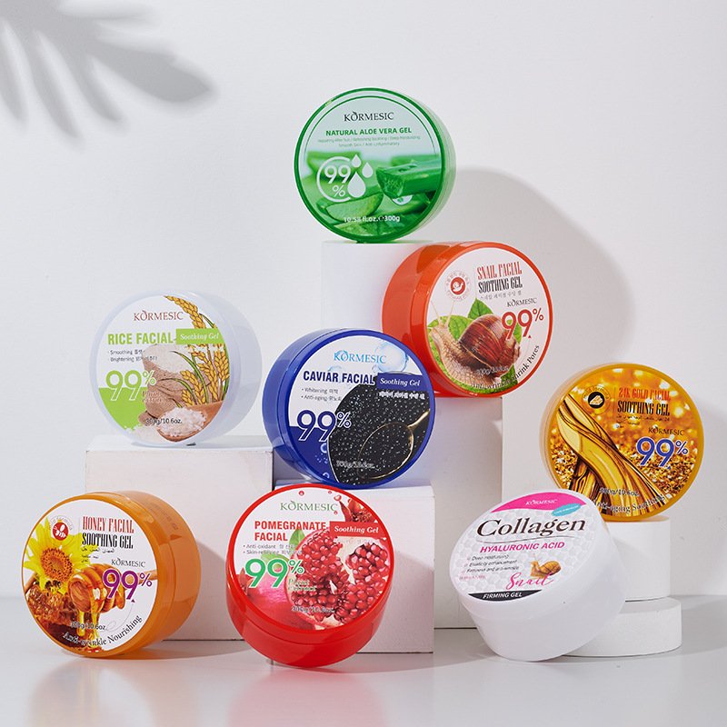 KORMESIC Aloe Vera Gel 300g Series Hydrating Moisturizing Manufacturer Wholesale OEM Private Label - Image 2