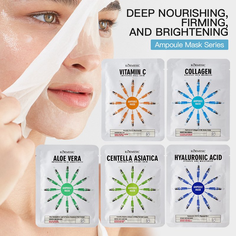 KORMESIC Hydrating Brightening Ampoule Mask Manufacturer Wholesale OEM Private Label - Image 2