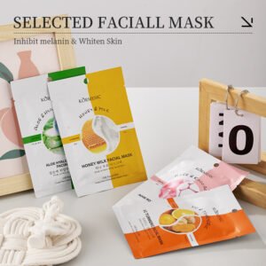 KORMESIC Hydrating Turmeric Aloe Vera Honey Facial Mask Manufacturer Wholesale OEM Private Label