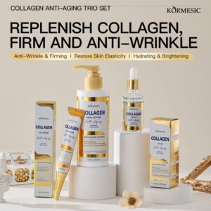 KORMESIC Collagen Body Lotion & Serum & Eye Cream Manufacturer Wholesale OEM Private Label