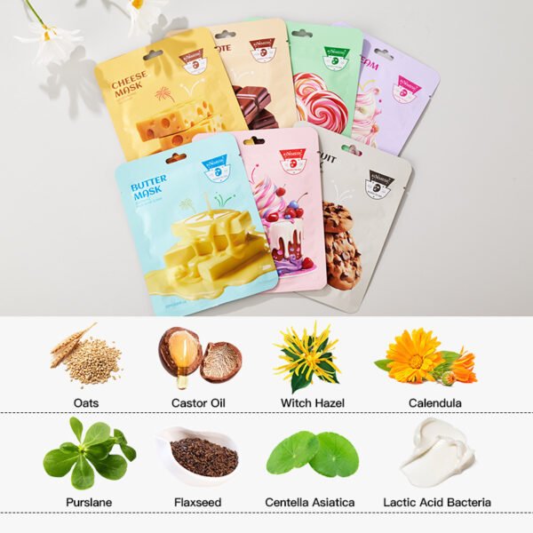 KORMESIC Candy Chocolate Facial Mask Manufacturer Wholesale OEM Private Label - Image 3