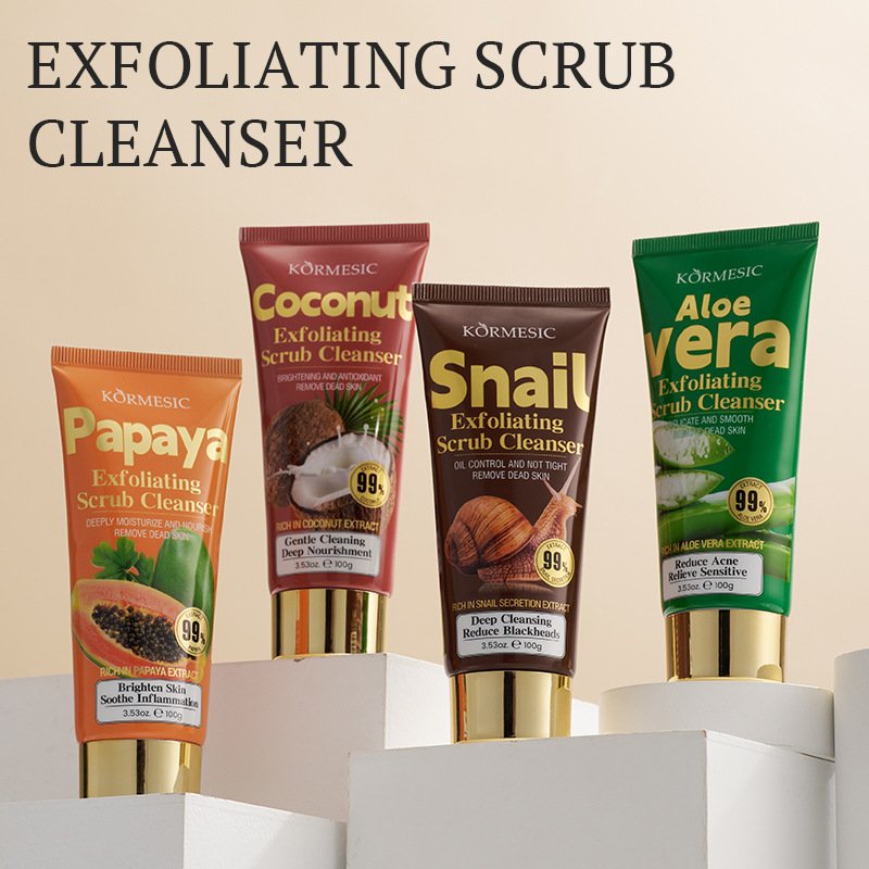 KORMESIC Botanical Scrub Cleanser Series Products Manufacturer Wholesale OEM Private Label