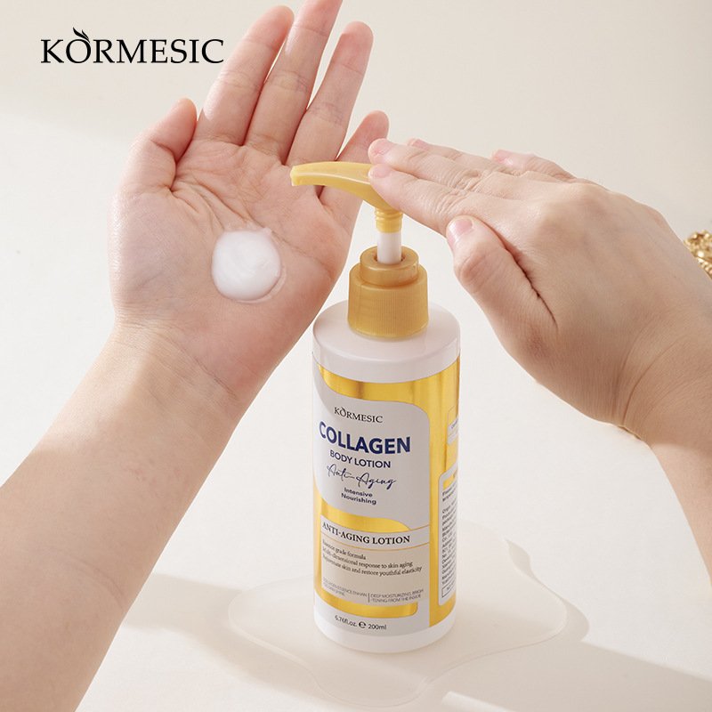 KORMESIC Collagen Body Lotion & Serum & Eye Cream Manufacturer Wholesale OEM Private Label - Image 4