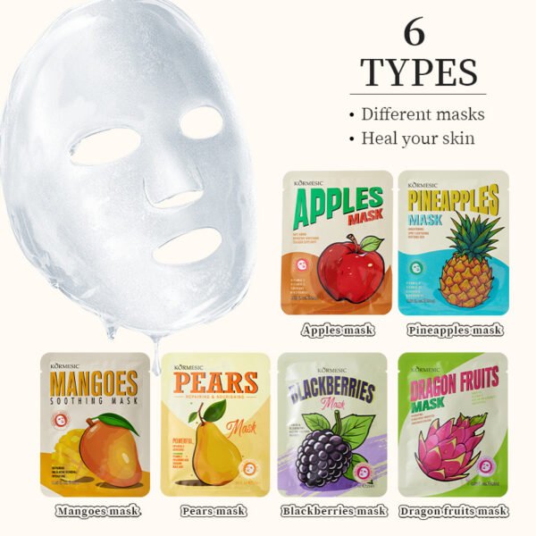 KORMESIC Fruit Essence Mask Series Manufacturer Wholesale OEM Private Label - Image 4