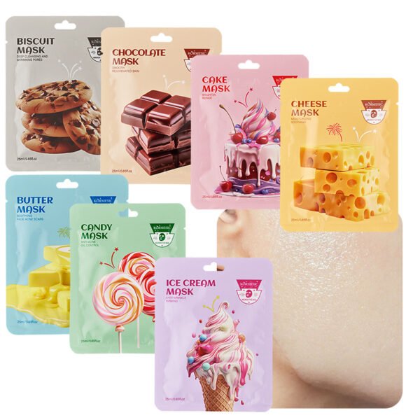 KORMESIC Candy Chocolate Facial Mask Manufacturer Wholesale OEM Private Label - Image 4