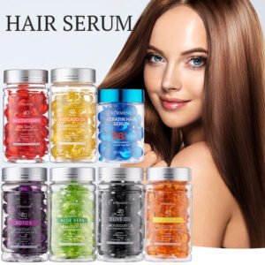 KORMESIC Multivitamin Smoothing Hair Serum Series Aloe Vera Oil Honey Avocado Oil Olive Oil Keratin Manufacturer Wholesale OEM Private Label
