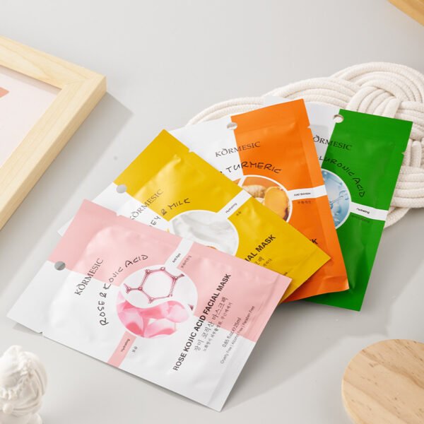 KORMESIC Hydrating Turmeric Aloe Vera Honey Facial Mask Manufacturer Wholesale OEM Private Label - Image 4