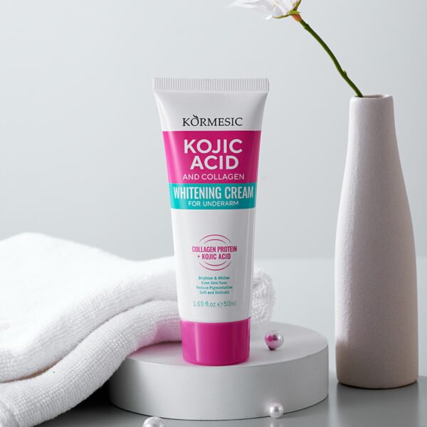 KORMESIC Brightening and Hydrating Kojic Acid Underarm Cream Manufacturer Wholesale OEM Private Label - Image 4
