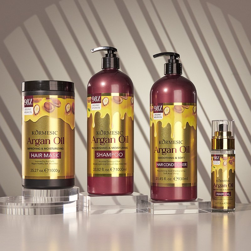 KORMESIC Argan Oil Conditioner, Shampoo, Conditioner, Hair Mask, 4-Piece Set - Manufacturer Wholesale OEM Private Label - Image 5