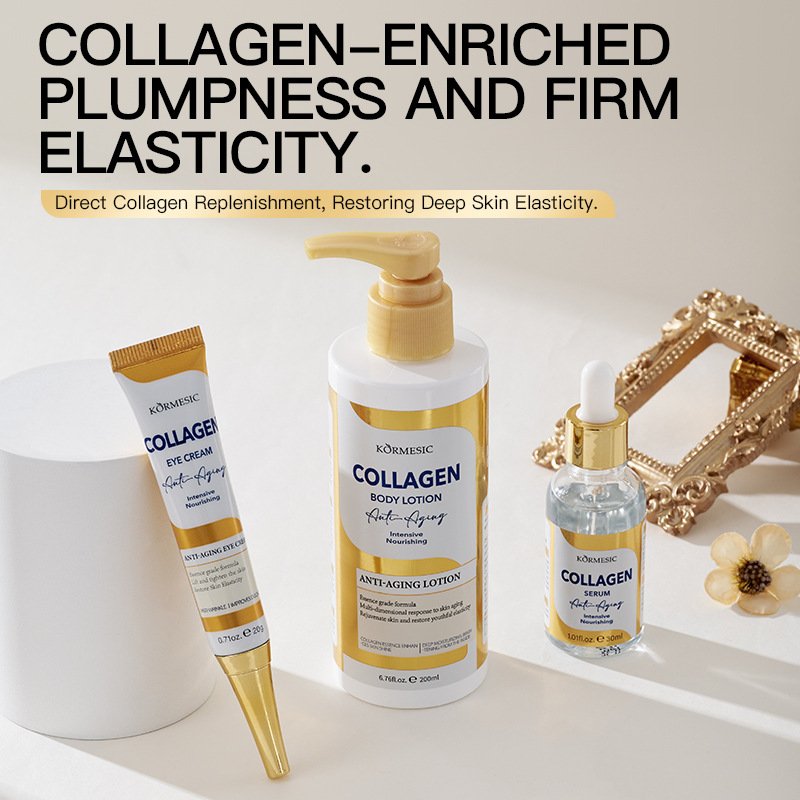 KORMESIC Collagen Body Lotion & Serum & Eye Cream Manufacturer Wholesale OEM Private Label - Image 5