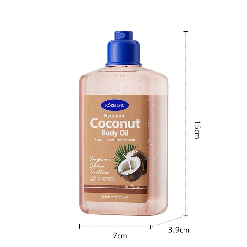 KORMESIC Coconut Rose Cocoa Strawberry Cake Body Oil Manufacturer Wholesale OEM Private Label - Image 7