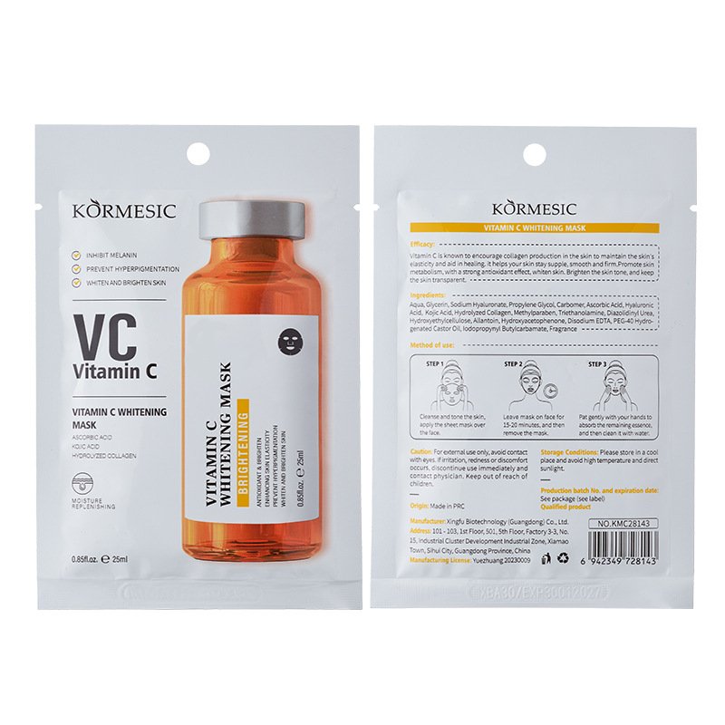 KORMESIC Mask Hyaluronic Acid & Vitamin C & Retinol & Ceramide & Salicylic Acid Hydrating Mask Manufacturer Wholesale OEM Private Label - Image 8