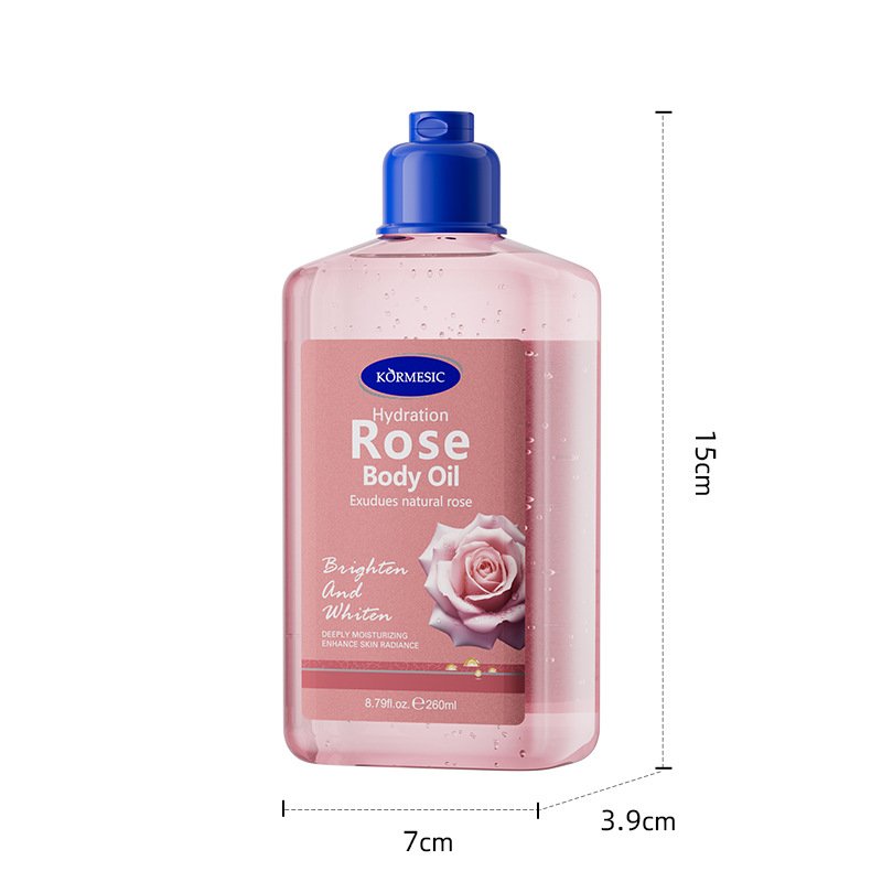 KORMESIC Coconut Rose Cocoa Strawberry Cake Body Oil Manufacturer Wholesale OEM Private Label - Image 8