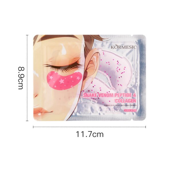 KORMESIC Collagen Firming Essence Eye Mask 24K Gold & Collagen Retinol & Bosin Snake Venom Peptide & Collagen Sodium Hyaluronate & Bifid Yeast Seaweed & Pearl Manufacturer Wholesale OEM Private Label - Image 9