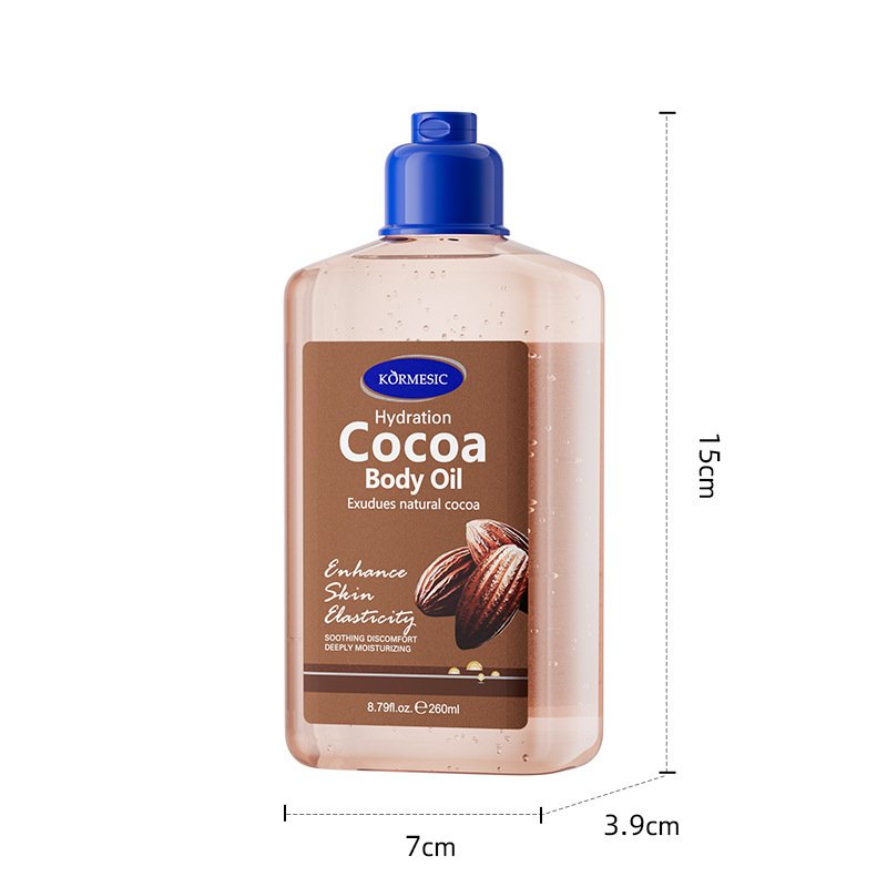 KORMESIC Coconut Rose Cocoa Strawberry Cake Body Oil Manufacturer Wholesale OEM Private Label - Image 9