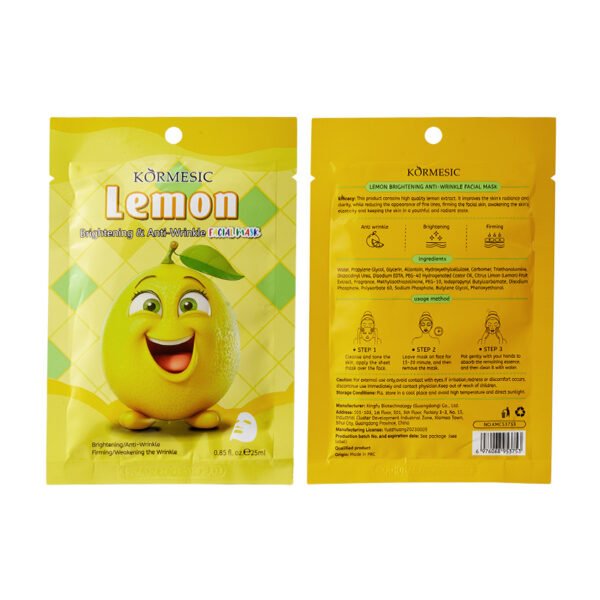 KORMESIC Fruit Sheet Mask Series Manufacturer Wholesale OEM Private Label - Image 9