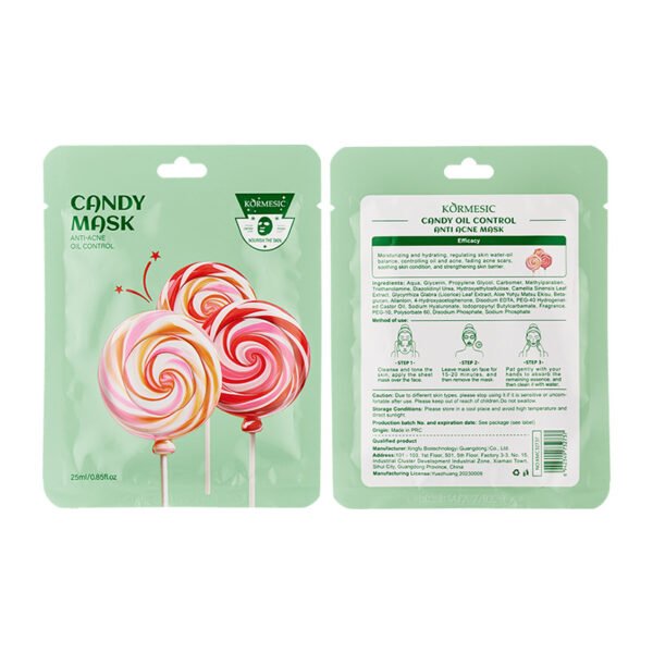 KORMESIC Candy Chocolate Facial Mask Manufacturer Wholesale OEM Private Label - Image 11